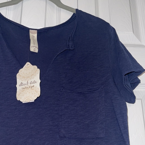 Navy Altard State T Shirt Dress - Picture 2 of 3